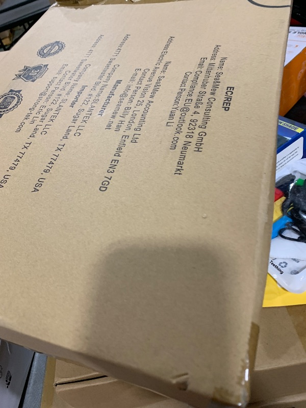 Photo 1 of StrongTek Professional Wooden Balance Board, Rocker Board, Wood Standing Desk Accessory, Balancing Board for Under Desk, Anti Slip Roller, Core Strength, Stability, Office Wobble Boards