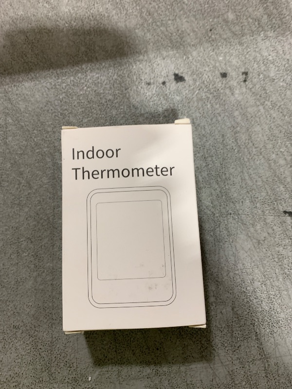 View 2 of Digital Thermometer Hygrometer, Indoor Wall Thermometer, Indoor Humidity Temperature Monitor with Max&Min Records Backlit for 10S for Greenhouse, Home and Office Measuring Devices