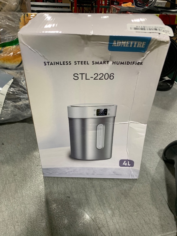 Photo 1 of Jack & Rose Stainless Steel Humidifier, Easy to Clean, Dishwasher Safe, Cool Mist Humidifiers for Bedroom