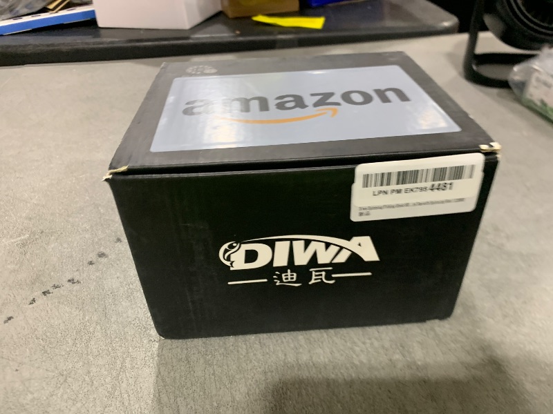 Photo 1 of Diwa Spinning Fishing Reels 60 LBS Max Drag Power 18+1 Stainless BB Metal Body Casting Fishing Wheel 8000 10000 12000 Spool Series Freshwater Saltwater Big-Game Surf Ultra Smooth Spinning Reel (12000)