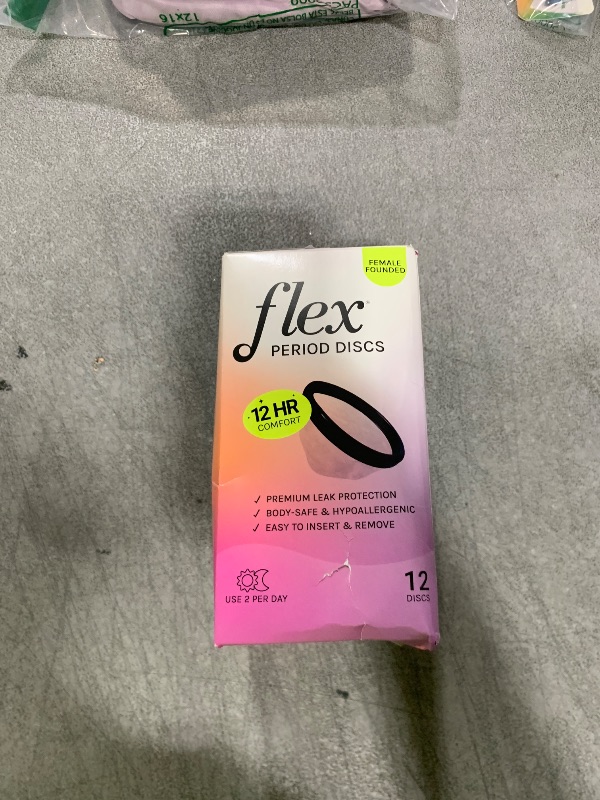 Photo 1 of FLEX Menstrual Discs, 12 CT

