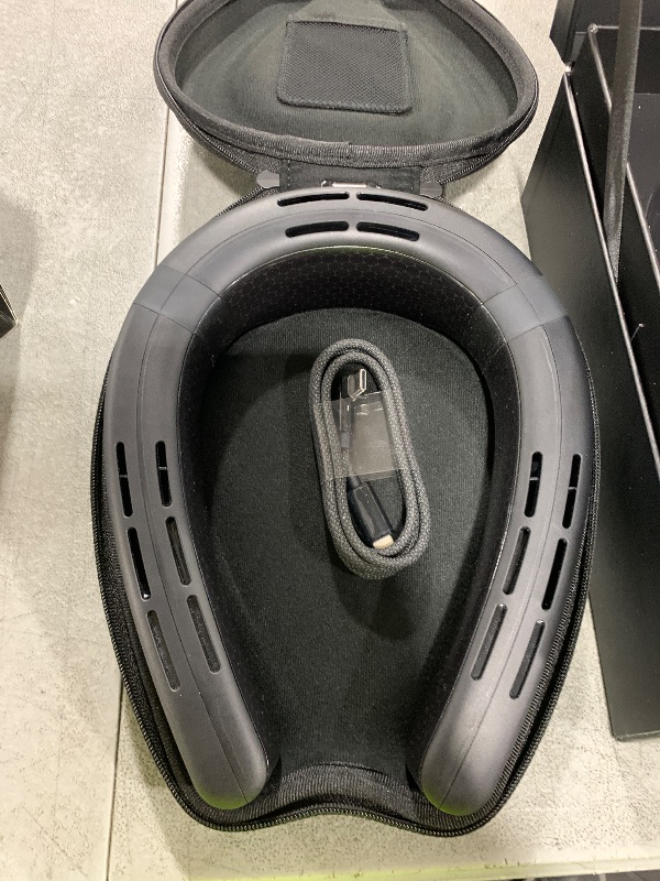 Photo 1 of TORRAS 2025 Top Al Neck Fan Air Conditioner Coolify Cyber, Portable Personal Neck Fans that Blow Cold Air?No.1 Dual-Coolest Wind & 720° Immersive Cooling?Rechargeable for Outdoor/Indoor. Gifts for Dad