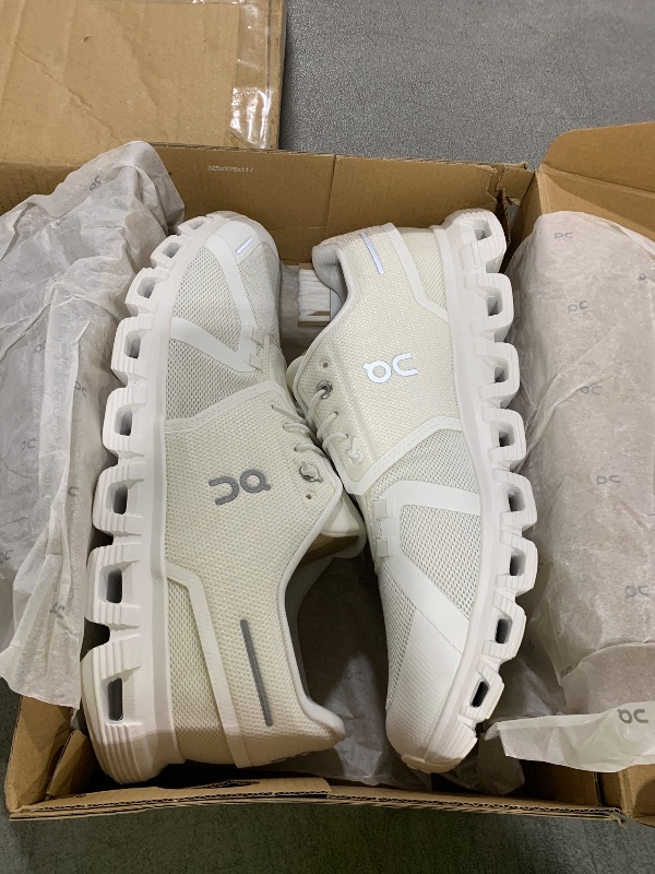 Photo 1 of On Men's Cloud 6 Sneaker, White/White, 10.5