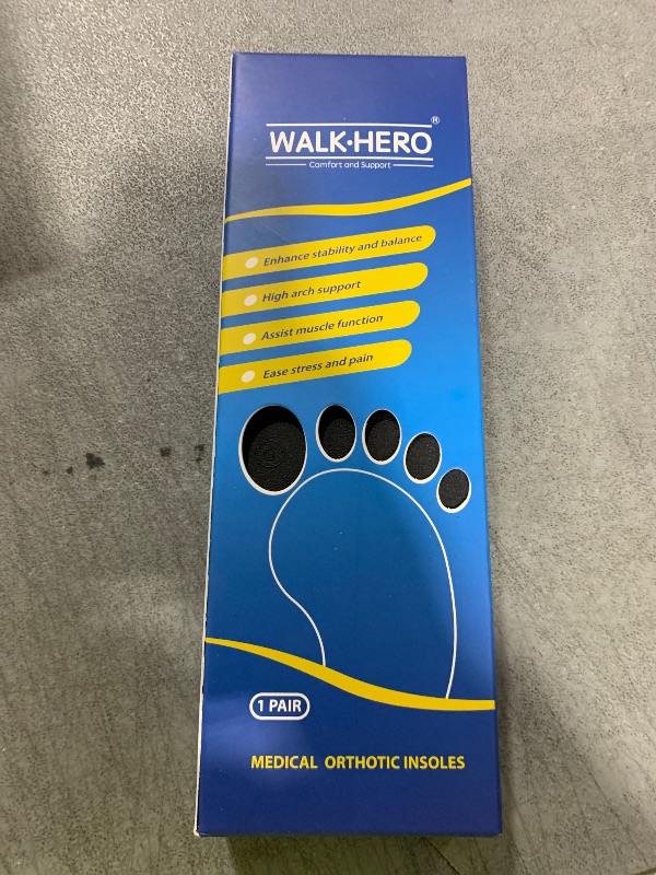 Photo 1 of Plantar Fasciitis Insoles for Men Women - Orthotics Inserts, Shoe Insoles Arch Support Flat Feet Inserts Work Boot Insoles for Standing All Day (Mens 7-7 1/2 | Womens 9-9 1/2)