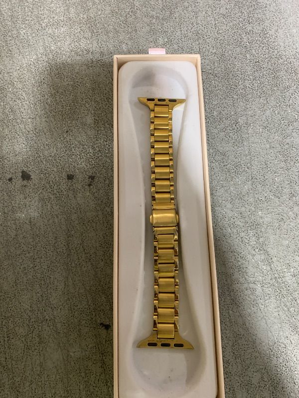 Photo 1 of 22mm 20mm Stainless Steel Strap, Men And Women Drop-proof Waterproof Metal Straps Bracelet
