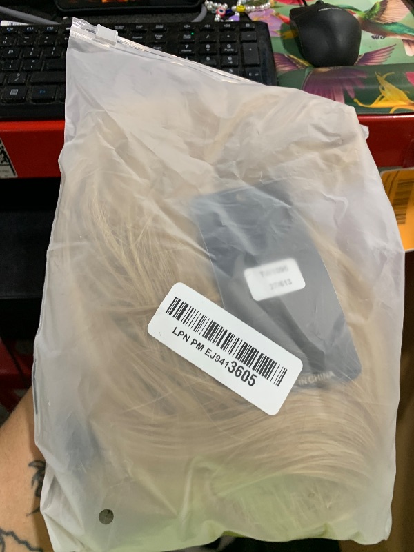 Photo 1 of S-noilite Short Blonde Bob Wig with Bangs for Women Short Straight Bob Wigs Heat Resistant Synthetic Hair Wig for Cosplay Costume Daily Halloween Party (12inch, Dark Blonde Mix Bleach Blonde)