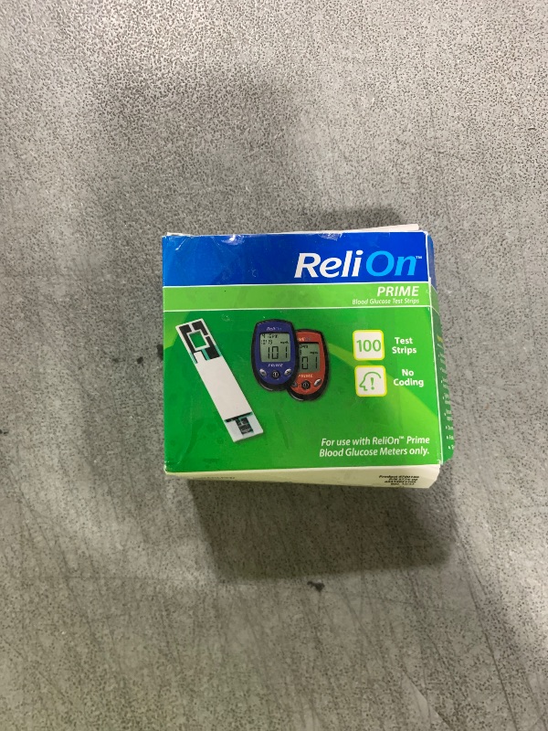 Photo 1 of Prime Blood Glucose Test Strips | Blood Glucose Test Strips | Test Strips for Diabetes | Blood Sugar Test Strips | Diabetic Test Strips | Prime Test Strips 100 Count + STS Sticker.