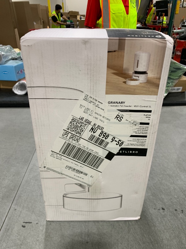 Photo 1 of PETLIBRO Automatic Cat Feeder, 5G WiFi Automatic Dog Feeder with Freshness Preservation, 5L Timed Cat Feeders with Low Food Sensor, Up to 10 Meals Per Day, Granary Pet Feeder for Cats/Dogs