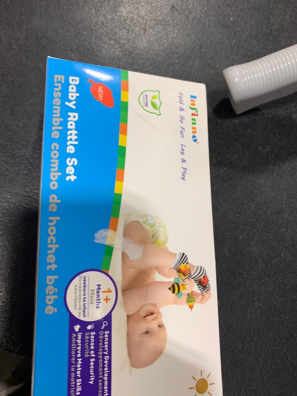 Photo 1 of Infinno Baby Wrist Rattle Socks and Foot Finder Set, Perfect Baby Toys for 0-12 Months Newborn Boys and Girls As Shower Gifts, Garden Bug Series