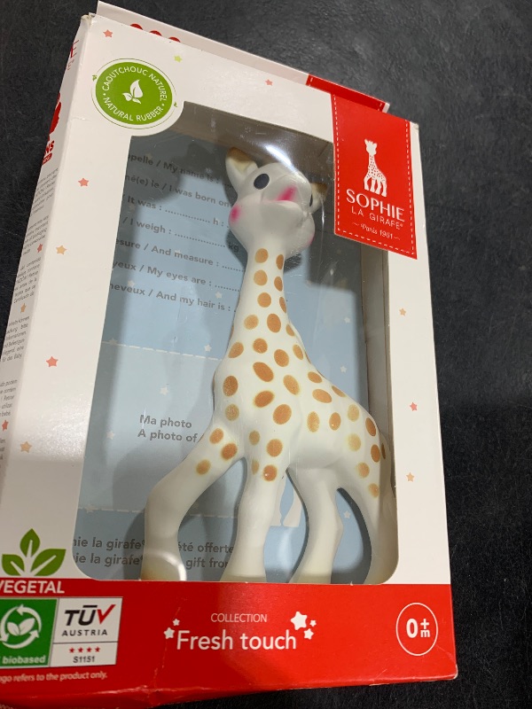 Photo 1 of Sophie la girafe, Fresh Touch | Handcrafted for 60 Years in France | Natural Rubber | Designed for Teething Babies | Awaken All 5 Senses | Easy to Clean