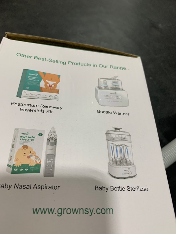 Photo 1 of GROWNSY Bottle Warmer, Baby Bottle Warmer Fast for Breastmilk & Formula, Accurate Temperature Control, Milk Warmer for All Bottles with Thaw, Sterilizing, Keep Warm, Heat Food