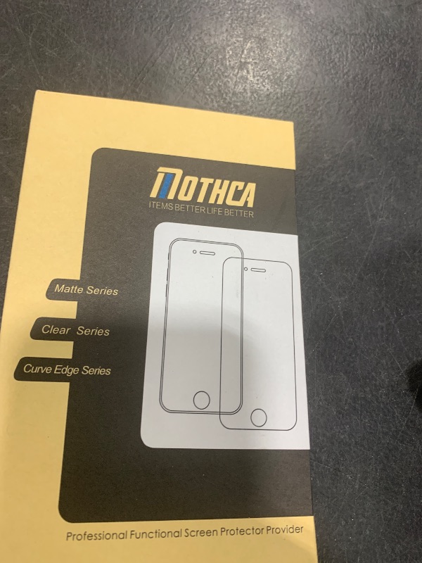 Photo 1 of Mothca Matte Glass Screen Protector for iPhone SE 2020/2022 Anti-Glare & Anti-Fingerprint 9H HD Clear Tempered Glass Film for iPhone SE 2nd/3rd Generation Smooth as Silk