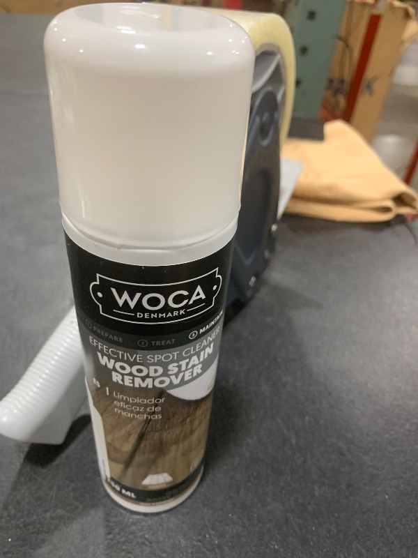 Photo 1 of WOCA Denmark Tannin Spot Remover - Removes Black Stains and Rings On Wood Furniture, Wood Cabinets, Wood Floors and Millwork - 9oz