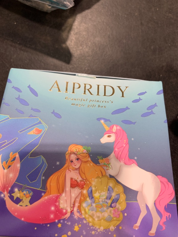 Photo 1 of AIPRIDY 150 Pieces Charm Bracelet Making Kit,Unicorn Mermaid Crafts Gifts Set Can Inspires Imagination and Creativity,Jewelry Making Kit Perfect Gifts for Girls 5-12 Years Old (150 Pieces)