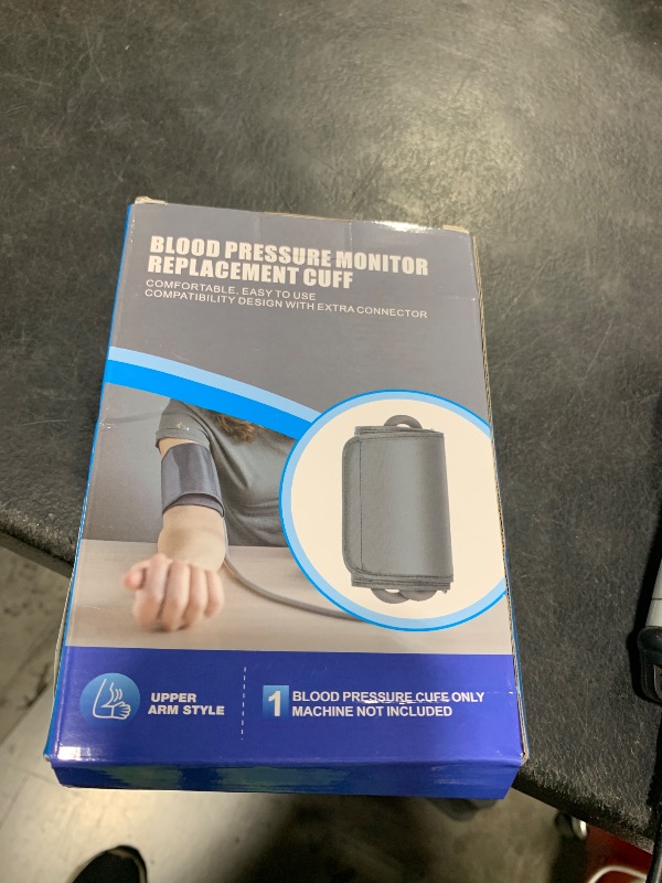 Photo 1 of Small Blood Pressure Replacement Cuff Arm - 5.9"-9.5" BP Cuff for Individuals with Thin Tiny Slender Slim Upper Arms, 6 Size Connectors Compatible with Omron and Other Brands (Cuff Included Only)