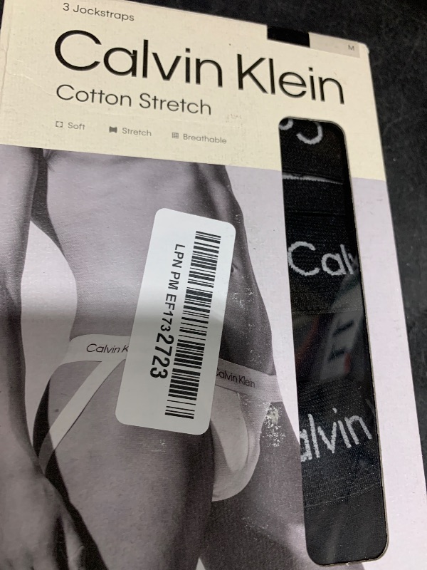 Photo 1 of Calvin Klein Cotton Stretch 3-Pack Jock Strap