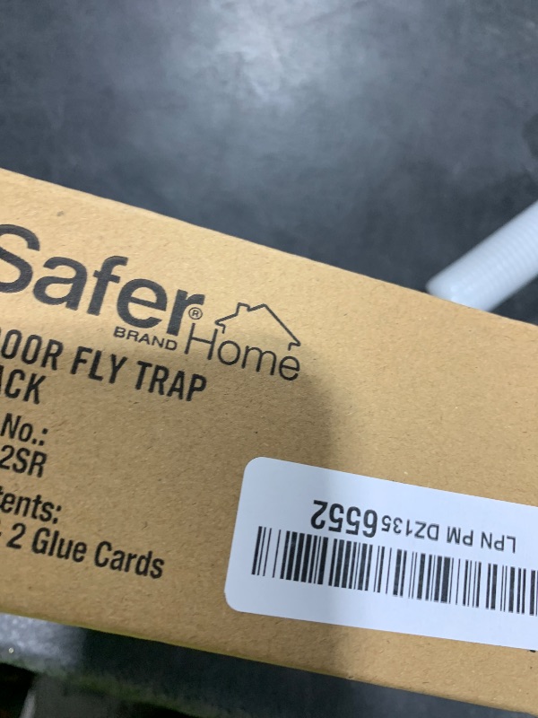 Photo 1 of Safer Home Indoor Plug-in Fly Trap - SH502-2SR - Effective Fruit Fly Traps for Indoors, Gnat Traps for House Indoor, 400 Sq Ft Protection - Style: 2 Devices + 2 Glue Cards