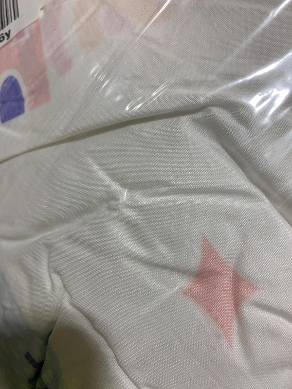 Photo 1 of Meeting Story 3pcs Kids Comforter Sets Zipper Bedding Set for Girls,Twin Kid Bedding Set Rainbow Comforter Unicorn Bedding Set for Kid,All in one Zipper Bedding(Purple,Twin)