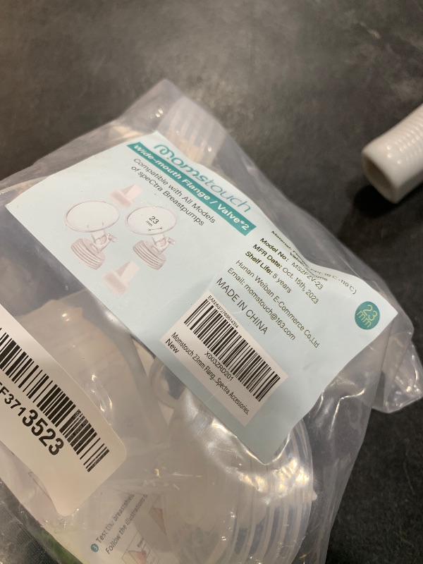 Photo 1 of Momstouch 23mm Flange and Duckbill Valve Compatible with Spectra S1 S2 9 Plus Breastpump Replacement to Spectra Pump Parts, Not Original, Replace Spectra Accessories.