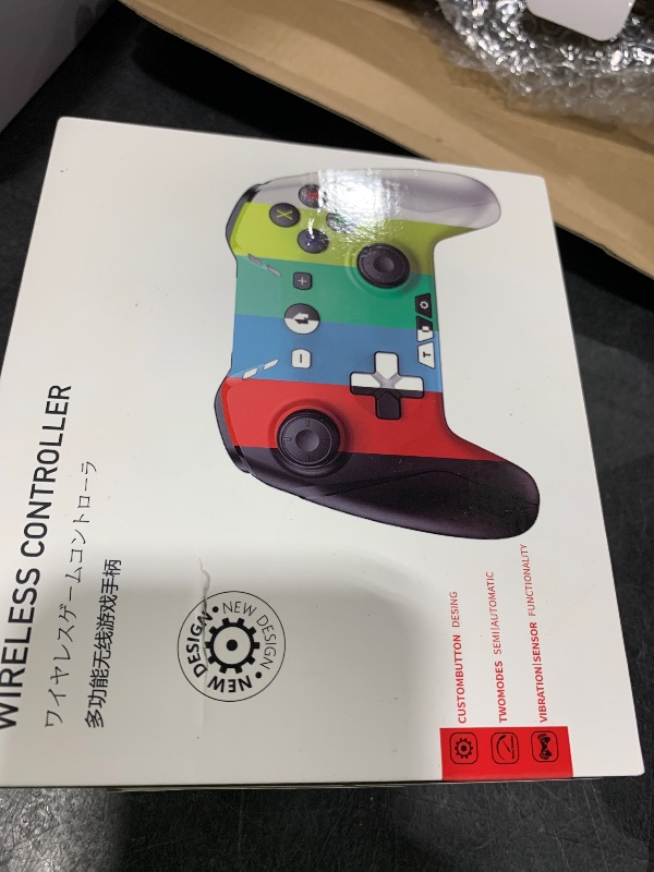 Photo 1 of Bluetooth Controller for Switch/Mac/PC/Steam/Mobile Phone/iOS/Android//TV/iPad/Table/Apple Arcade MFi Games, switch pro controller wireless with Adjustable Dual Motion,Turbo,Macros,6-Axis,Wake Up for Black Myth: Wukong