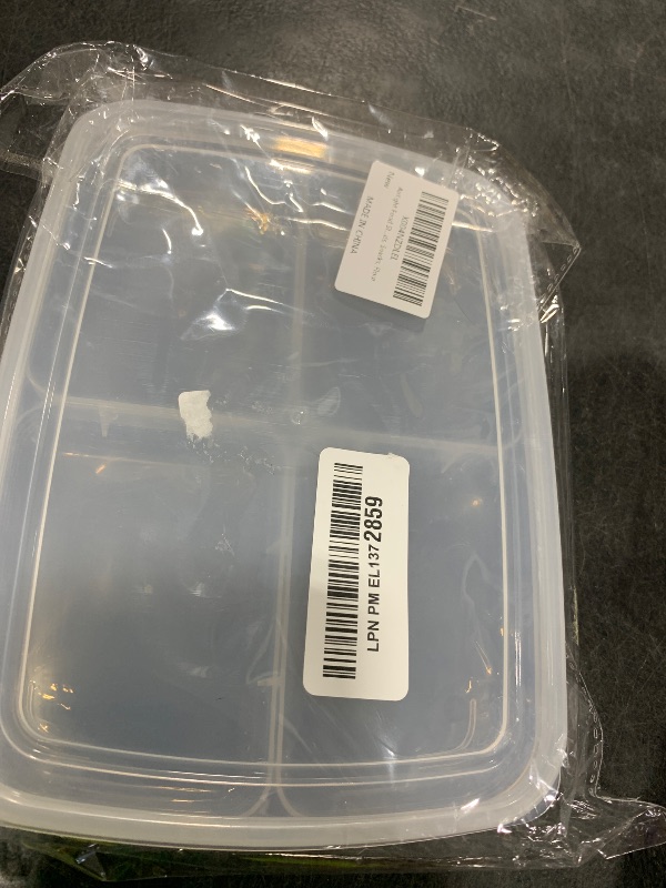 Photo 1 of Airtight Food Storage Containers, BPA-Free Plastic Kitchen Canisters with Lids, Clear Pantry Organization Containers for Dry Goods, Snacks, Flour