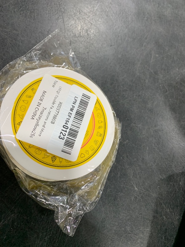 Photo 1 of LEEQE Double Face Maize Yellow Satin Ribbon 7/8 inch X 25 Yards Polyester Maize Yellow Ribbon for Gift Wrapping Very Suitable for Weddings Party Invitation Decorations and More