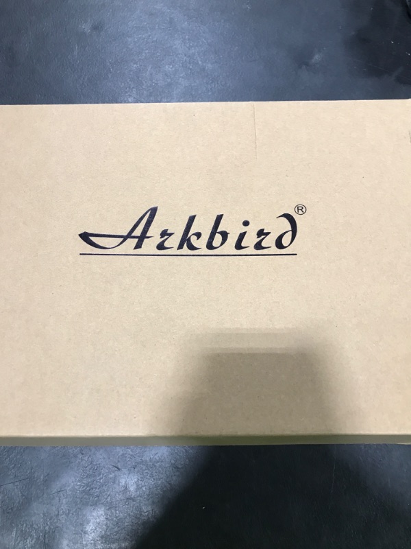 Photo 1 of Arkbird Leather Oxfords, Stylish and Comfort Chelsea Ankle Boots with Zipper, Black 10.5