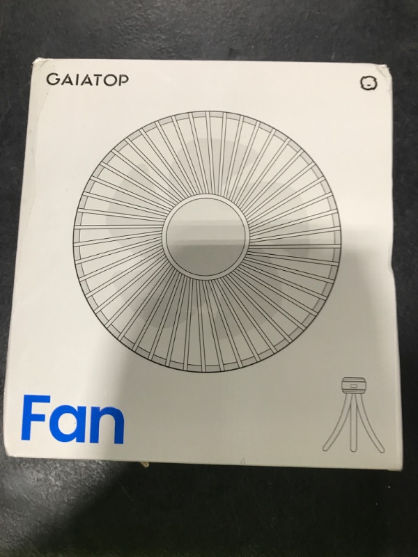 Photo 1 of Gaiatop Mini Portable Stroller Fan, Battery Operated Small Clip on, Detachable 3 Speed Rechargeable, 360° Rotate Flexible Tripod Better Cooling for Car Seat Crib Treadmill Travel Black