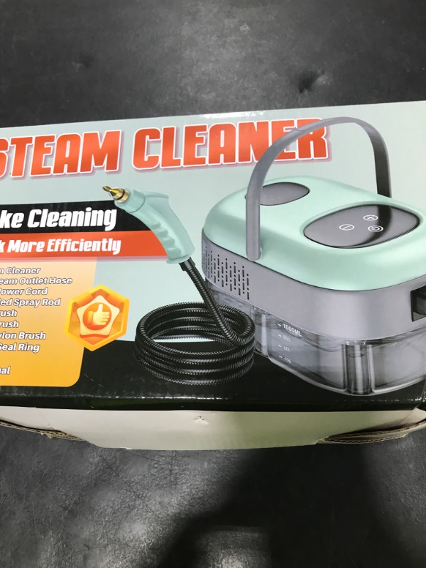 Photo 1 of Steam Cleaner, 2500W High Pressure Steam Cleaner for Home, 10s Fast Heat-Up, Chemical-Free Steamer for Cleaning with 6 Steam Levels, 37.2oz Tank, Handheld Steam Cleaner for Car, Grease, Grout, Tile