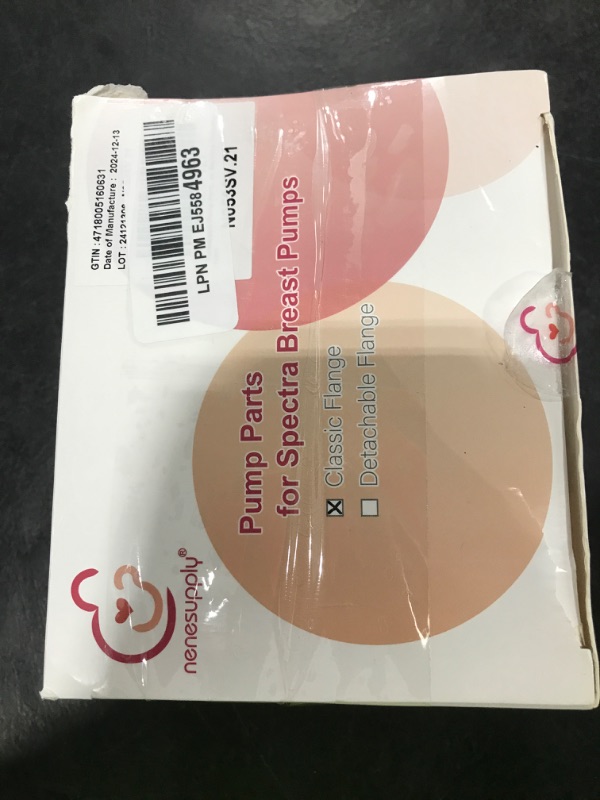 Photo 1 of Nenesupply 21mm Flange Pump Parts Compatible w Spectra S2 S1 Breast Pumps Replacement Kit for Spectra Pump Parts S2 Parts S2 Accessories Inc Flange Duckbill Valve Backflow Protector