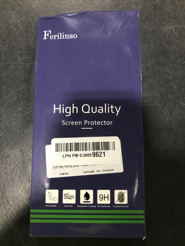 Photo 1 of Ferilinso [Auto Dust Install] 3 Pack Screen Protector for iPhone 16 Pro Max [Phone Case fit], 3 Tempered Glass Camera Lens Protector Accessories for Apple