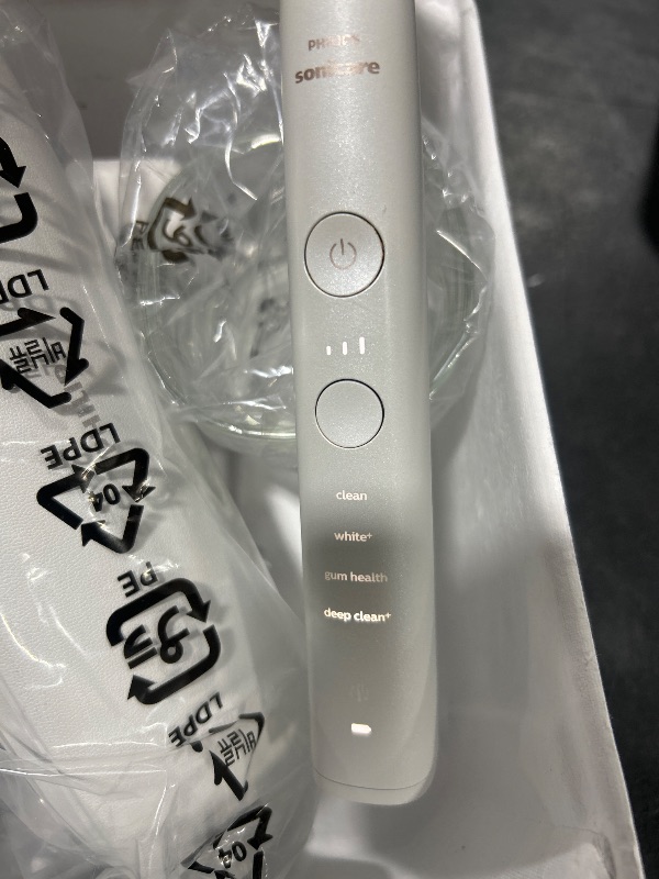 Photo 1 of Philips Sonicare DiamondClean Smart 9300 Electric Toothbrush, Sonic Toothbrush with App, Pressure Sensor, Brush Head Detection, 4 Brushing Modes and 3 Intensity Levels, Rosegold, Model HX9903/65
