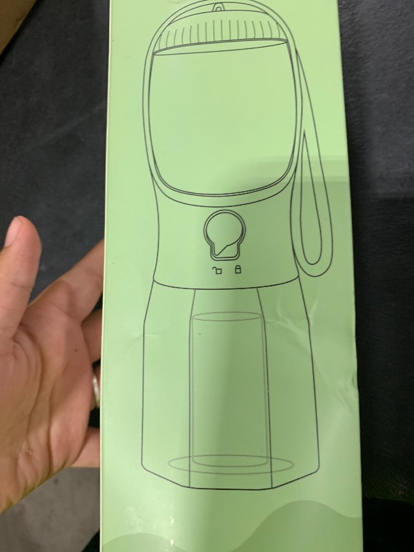Photo 1 of Cibaabo Dog Water Bottle with Food Container & Poop Bag Holder, Travel Water Bowl, Portable Pet Dispenser, Dog Stuff Accessories Items, Puppy Essentials Necessities for Yorkie Chihuahua Walking Hiking