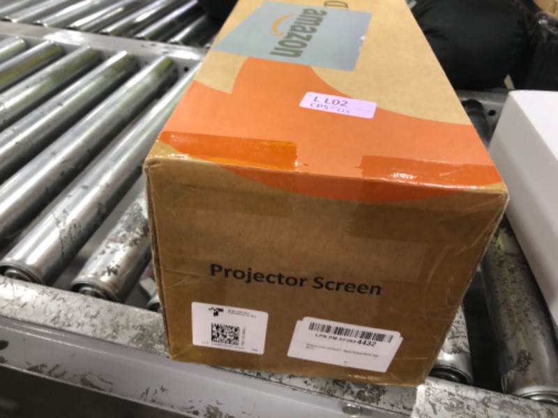 Photo 1 of Projector Screen and Stand, Towond 120 inch Portable Projector Screen Indoor Outdoor Movie Screen 16:9 4K HD Wrinkle-Free Lightweight Projection Screen with Carry Bag for Backyard Movie Night
