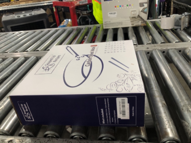 Photo 1 of Souped Up Recipes 12.5 Inch Carbon Steel Wok For Electric, Induction and Gas Stoves (Lid, Spatula and User Guide Video Included)