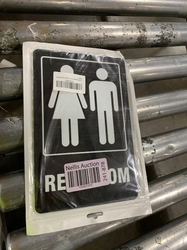 Photo 1 of RESTROOM SIGN