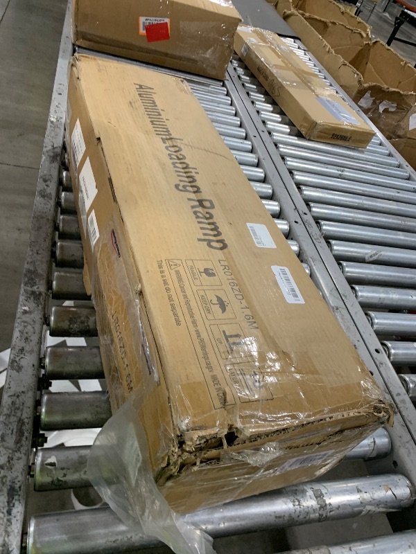 Photo 1 of LEMNISCATE Loading Ramps for Pickup Trucks, 2PCS, Portable Aluminum Ramps, 1500lbs Capacity, Truck Ramp for Lawn Mower, Motorcycle, Dirt Bike, Carts, 63''L x 8.5''W