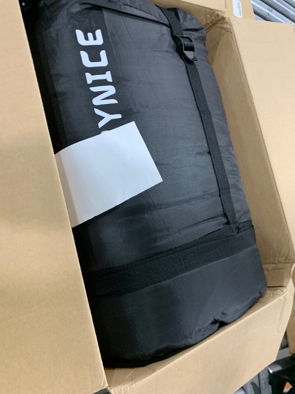 Photo 1 of HiZYNICE 0 Degree Sleeping Bags for Adults Winter Camping Cold Weather XXL Wide Long. Green Left Zipper. Compression Sack Included