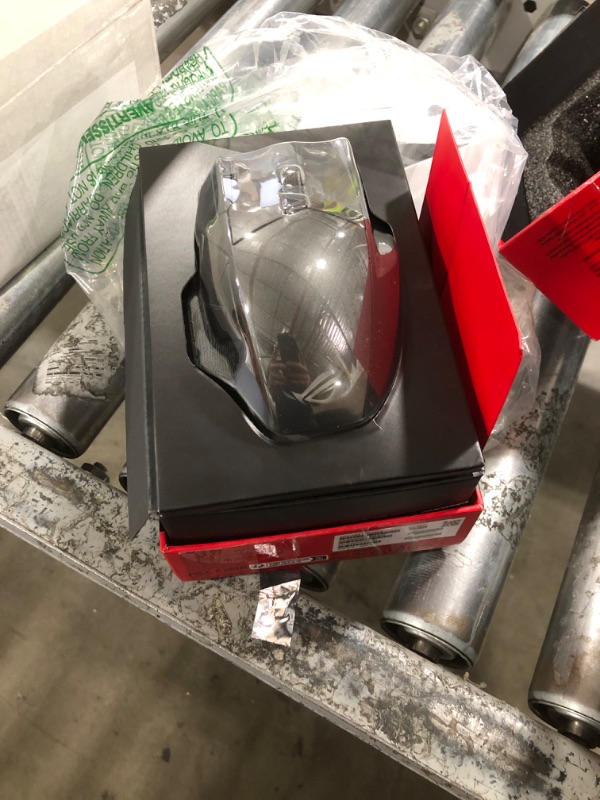 Photo 1 of ASUS ROG Spatha X Wireless Gaming Mouse (Magnetic Charging Stand, 12 Programmable Buttons, 19,000 DPI, Push-fit Hot Swap Switch Sockets, ROG Micro Switches&Paracord and Aura RGB lighting),Black