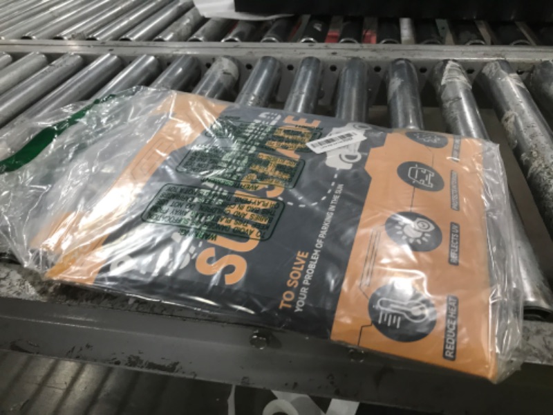 Photo 1 of Sun Shade Sunshade for Ford Ranger Windshield Cover, 4-Layer Front Window Shade Custom fit 2019-2025 Ranger XL, XLT, Lariat Sun Visor 240T Retractable Shade Blocks UV Rays Cooler Car Accessories