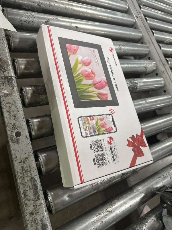 Photo 1 of Frameo 10.1 Inch WiFi Digital Picture Frame, 1280x800 HD IPS Touch Screen Photo Frame Electronic, 32GB Memory, Auto-Rotate, Wall Mountable, Share Photos/Videos Instantly via Frameo App from Anywhere