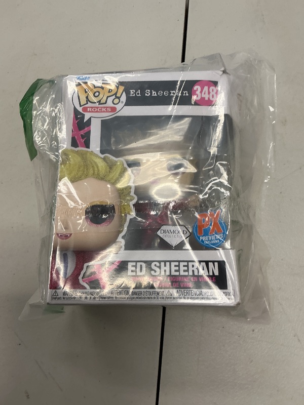 Photo 1 of Pop! Rocks: Ed Sheeran – Bad Habits Diamond Glitter PX Figure