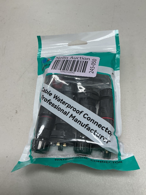 Photo 1 of AOHUA M20 Waterproof Connector IP68 Outdoor Electrical Plug for 2 Or 3-pin Cables Ø 5.0-9.5mm UL Certification