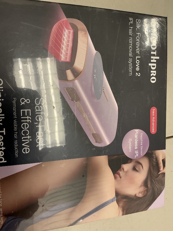 Photo 1 of Advanced IPL Laser Hair Removal Device Permanent | Women Men Tailored Home Use Hair Remover Machine Fastest SAPPHIRE Cooling System for Safe Efficient Face Body Hairless Results, Unlimited Flashes