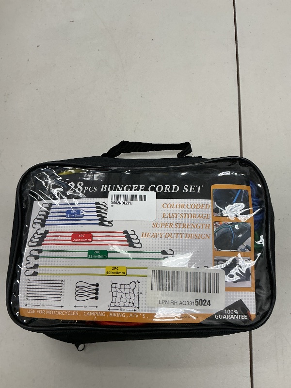 Photo 1 of 28 PCS BUNGEE CORD SET