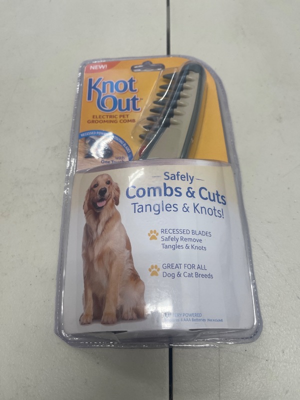Photo 1 of Mata-Ways Lifweb E-Comb e Comb for Dogs Cats?Glosrity 2025 2 In 1 Electric Pet Dog Hair Trimmer (1 PCS)