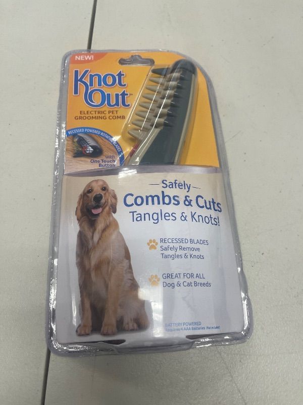 Photo 1 of Mata-Ways Lifweb E-Comb e Comb for Dogs Cats?Glosrity 2025 2 In 1 Electric Pet Dog Hair Trimmer (1 PCS)