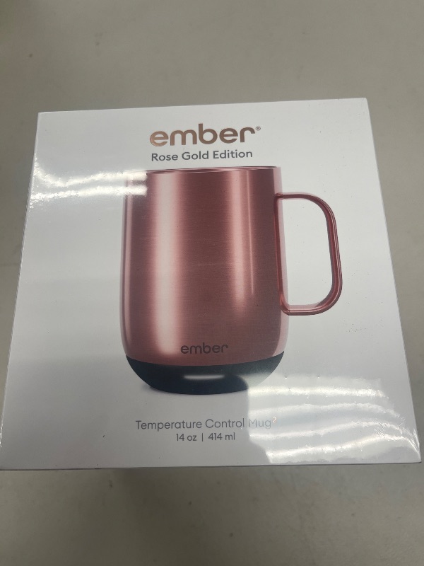 Photo 1 of Ember Mug² Temperature Control Smart Mug 14oz - Rose Gold