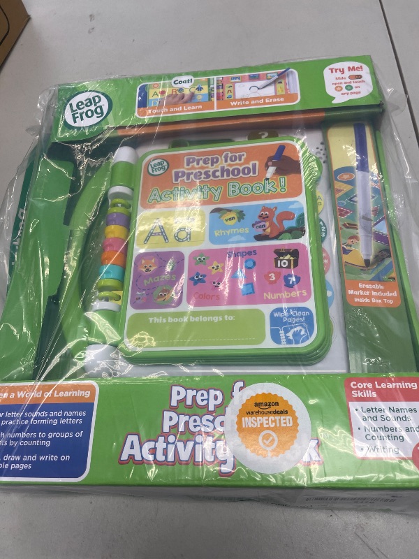 Photo 1 of LeapFrog Prep for Preschool Activity Book