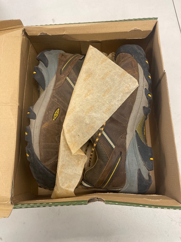 Photo 1 of KEEN Men's Targhee II Hiking Shoe,Cascade Brown/Golden Yellow,14 M US